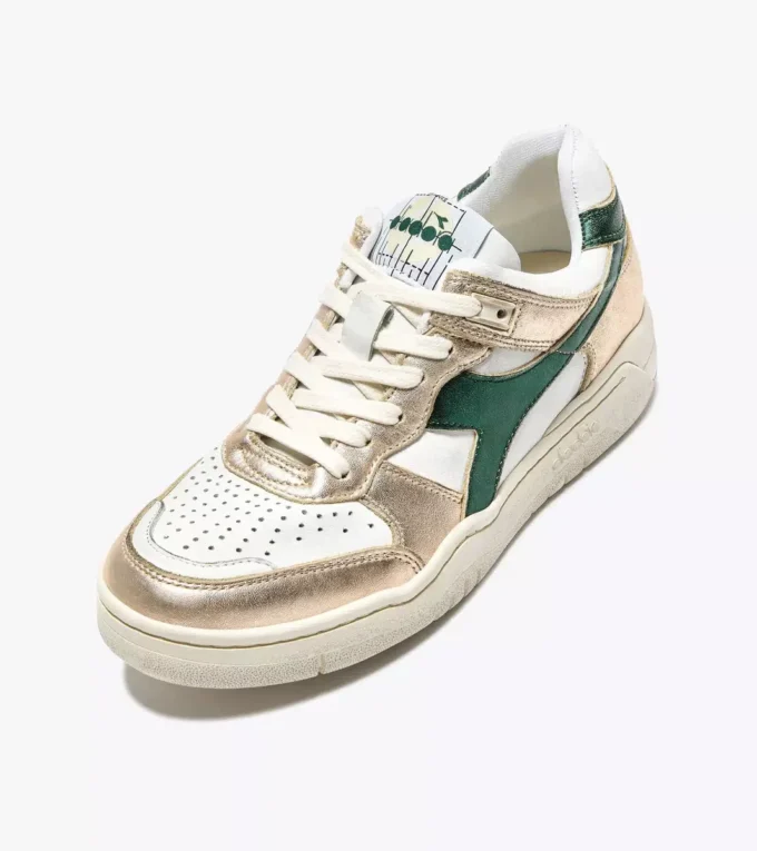 B.560 Metallic Mix Wn Heritage leather sneaker