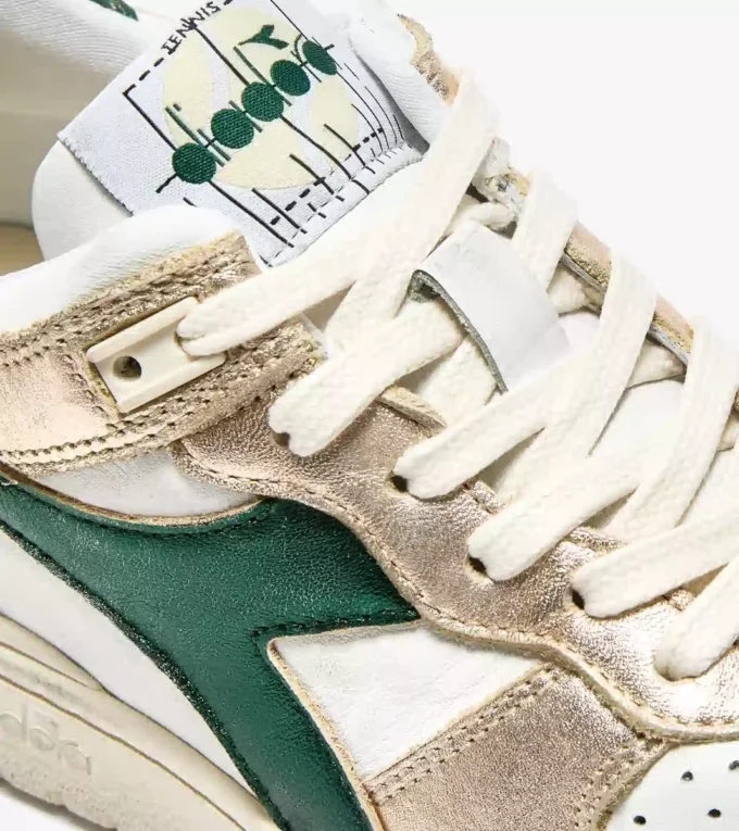 B.560 Metallic Mix Wn Heritage leather sneaker