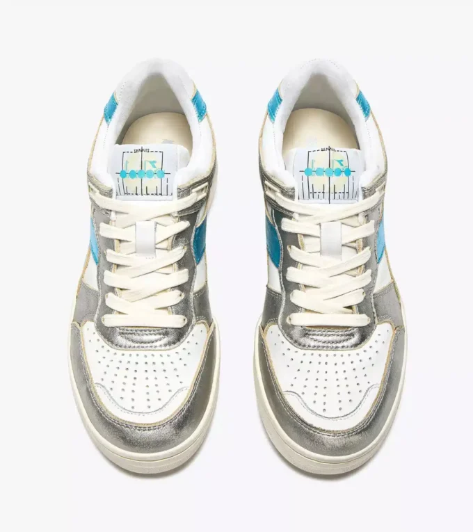 B.560 Metallic Mix Wn Heritage leather sneaker