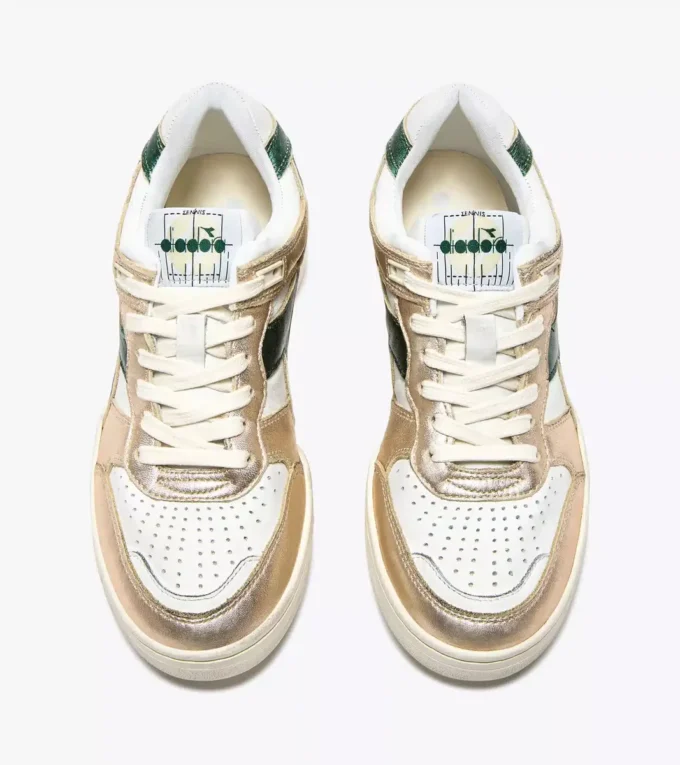 B.560 Metallic Mix Wn Heritage leather sneaker