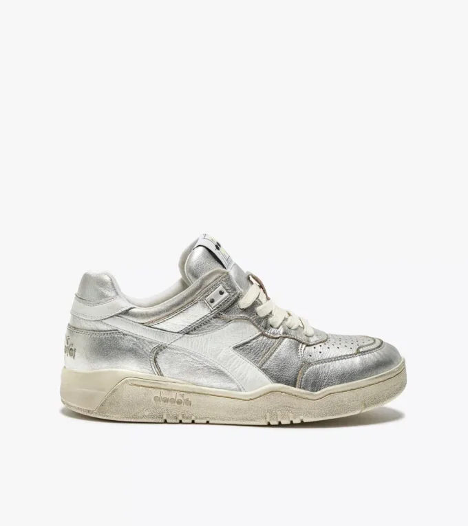 B.560 Metallic Wn Heritage leather sneaker
