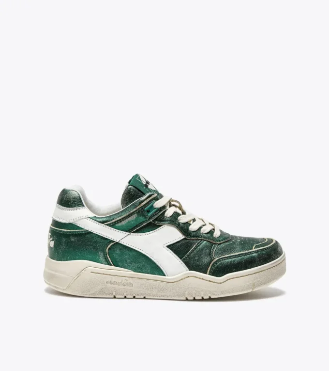 B.560 Metallic Wn Heritage leather sneaker