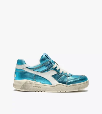 B.560 Metallic Wn Heritage leather sneaker