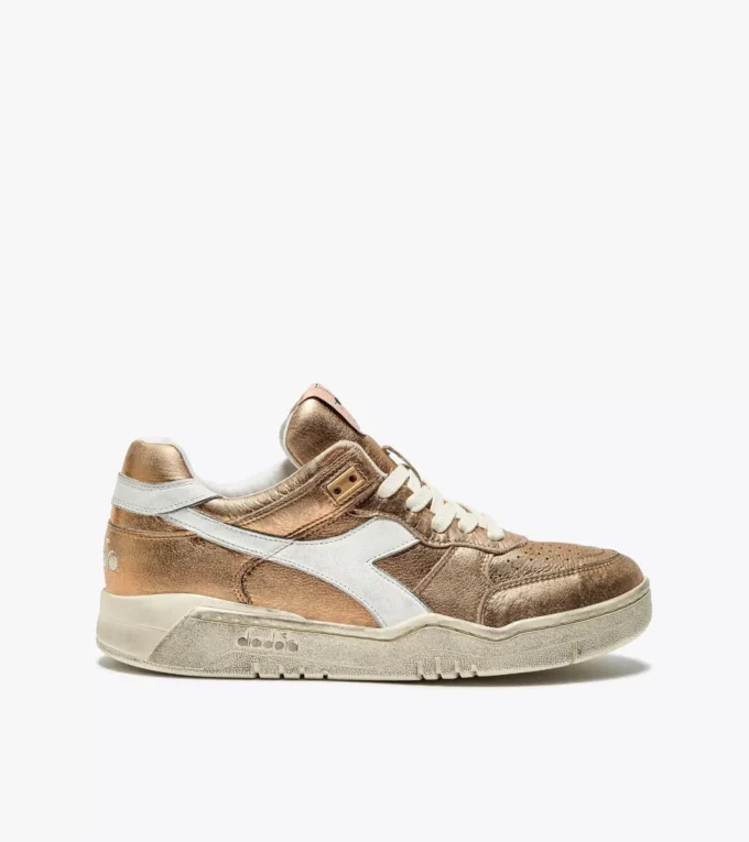 B.560 Metallic Wn Heritage leather sneaker