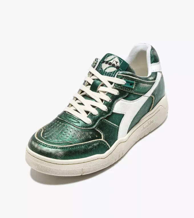 B.560 Metallic Wn Heritage leather sneaker