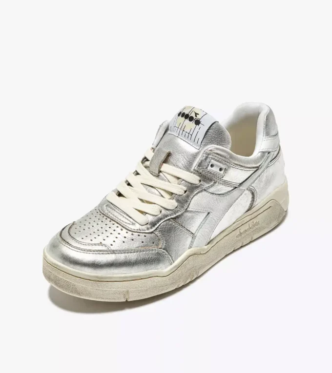 B.560 Metallic Wn Heritage leather sneaker