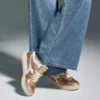 B.560 Metallic Wn Heritage leather sneaker