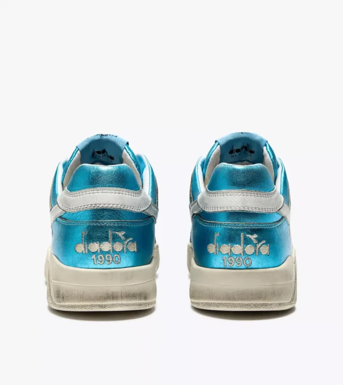 B.560 Metallic Wn Heritage leather sneaker