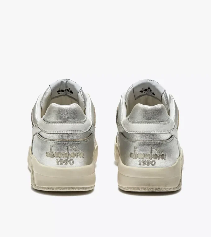 B.560 Metallic Wn Heritage leather sneaker