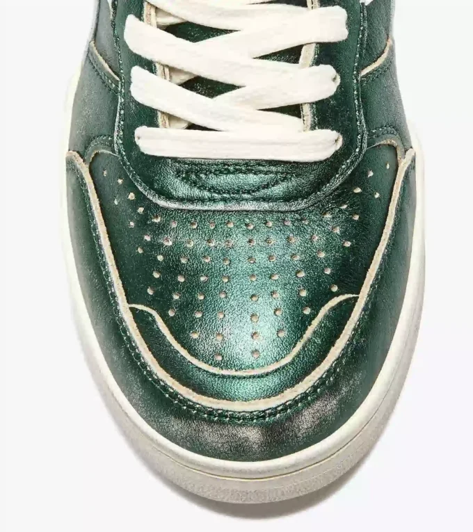 B.560 Metallic Wn Heritage leather sneaker