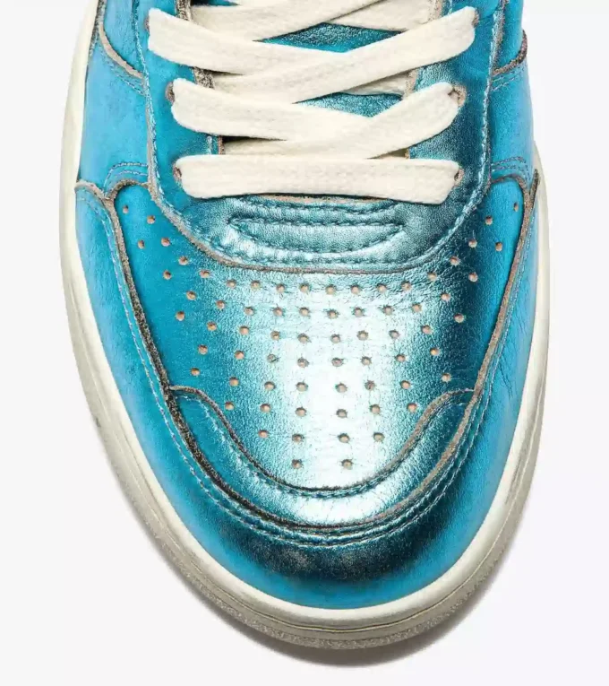 B.560 Metallic Wn Heritage leather sneaker