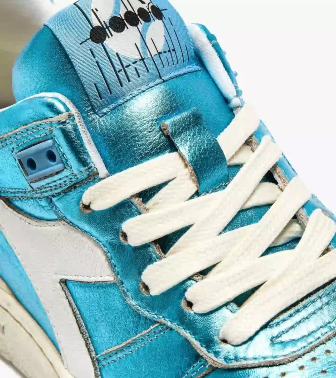 B.560 Metallic Wn Heritage leather sneaker