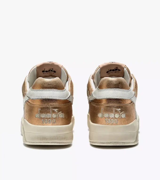 B.560 Metallic Wn Heritage leather sneaker