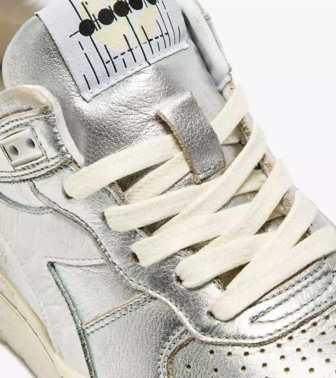 B.560 Metallic Wn Heritage leather sneaker