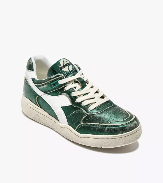 B.560 Metallic Wn Heritage leather sneaker