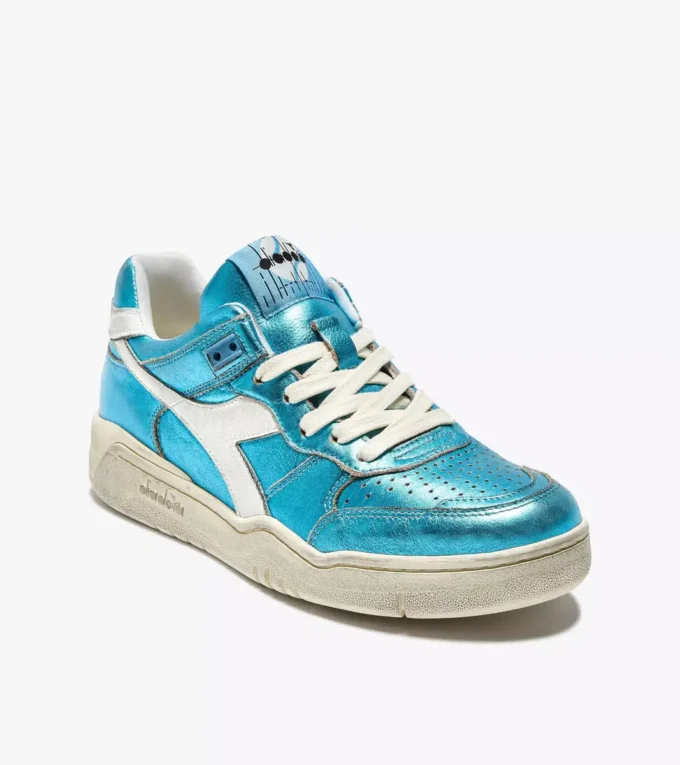B.560 Metallic Wn Heritage leather sneaker