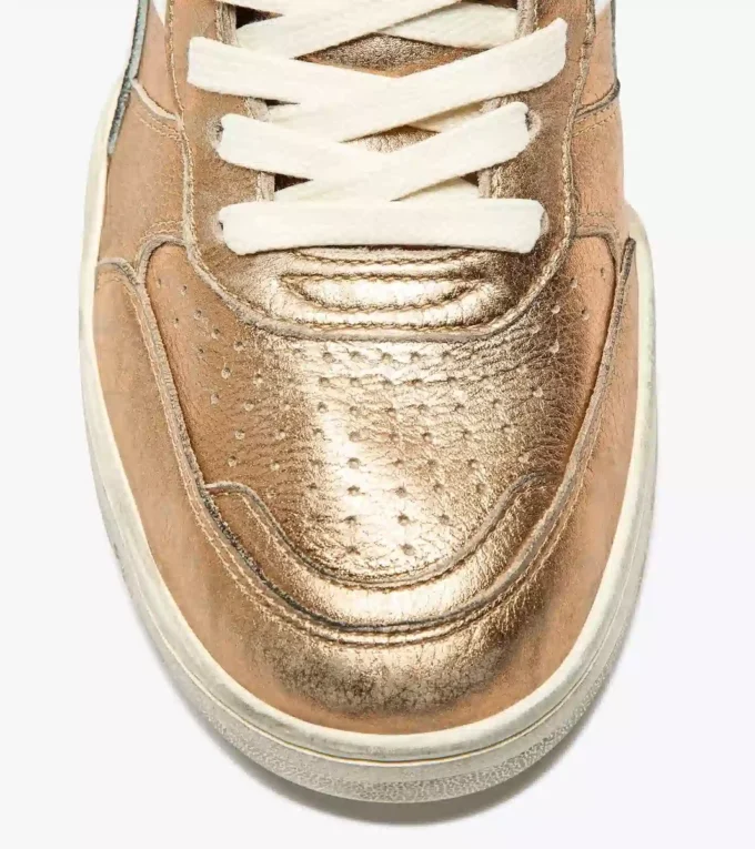 B.560 Metallic Wn Heritage leather sneaker