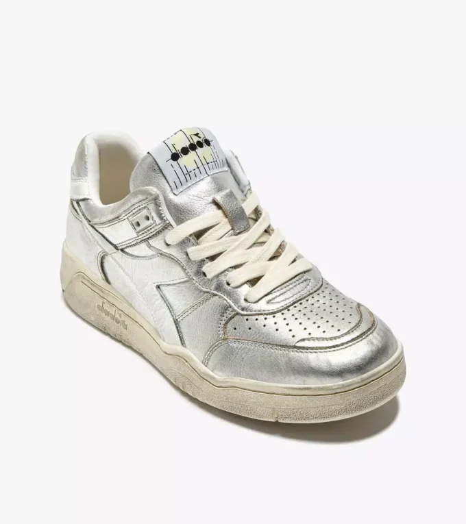 B.560 Metallic Wn Heritage leather sneaker