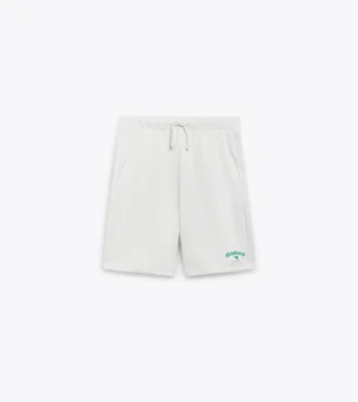 Bermuda Athl. Logo French terry cotton bermuda shorts – Gender Neutral