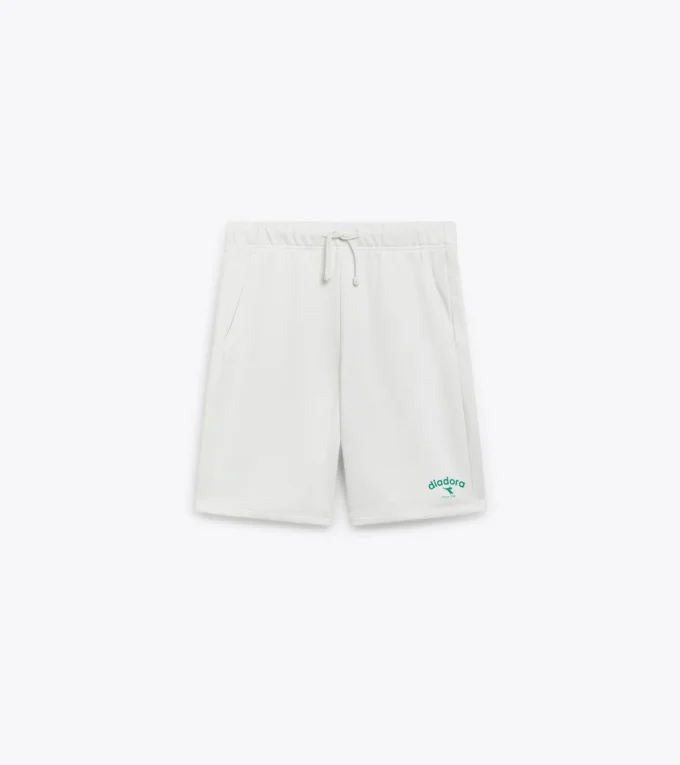 Bermuda Athl. Logo French terry cotton bermuda shorts – Gender Neutral