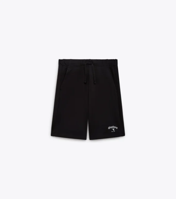 Bermuda Athl. Logo French terry cotton bermuda shorts – Gender Neutral