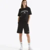 Bermuda Athl. Logo French terry cotton bermuda shorts – Gender Neutral
