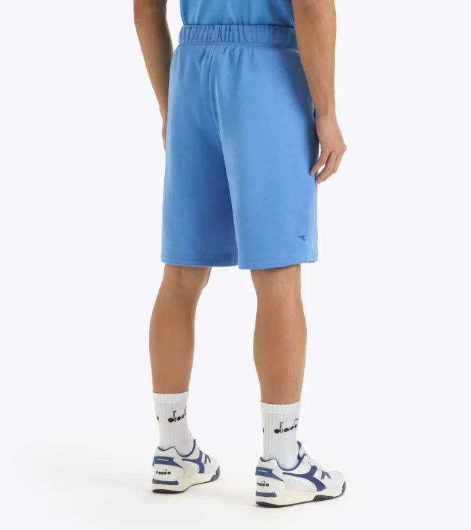Bermuda Athl. Logo French terry cotton bermuda shorts – Gender Neutral