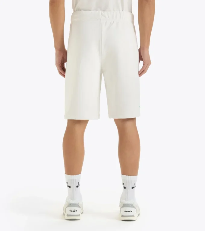 Bermuda Athl. Logo French terry cotton bermuda shorts – Gender Neutral