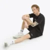 Bermuda Athl. Logo French terry cotton bermuda shorts – Gender Neutral