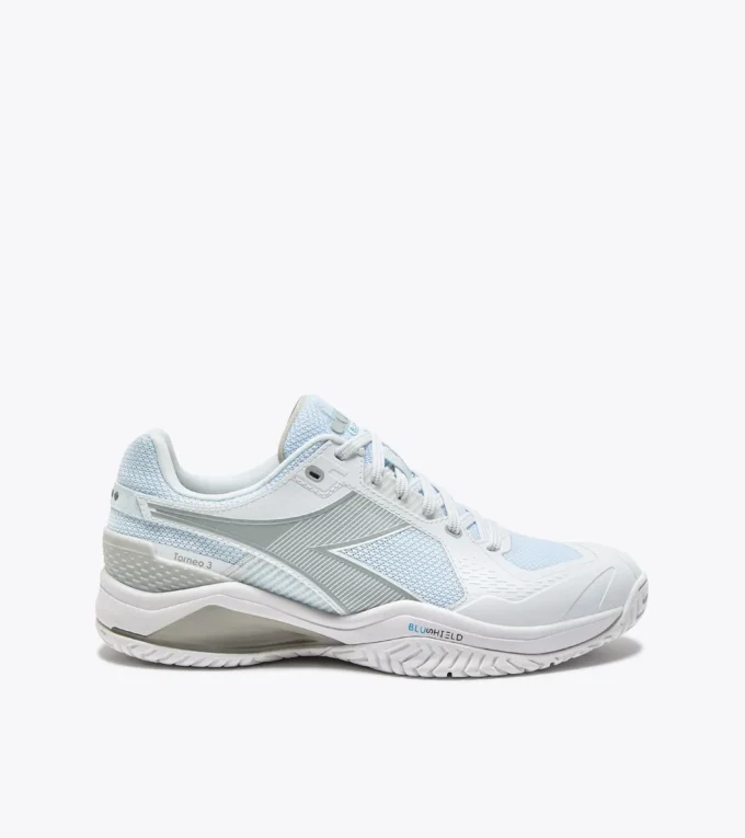 Blushield Torneo 3 W Ag Tennis shoe for hard surfaces and clay courts – Protection and cushioning Blushield Torneo 3 W Ag Tennis shoe for hard surfaces and clay courts – Protection and cushioning