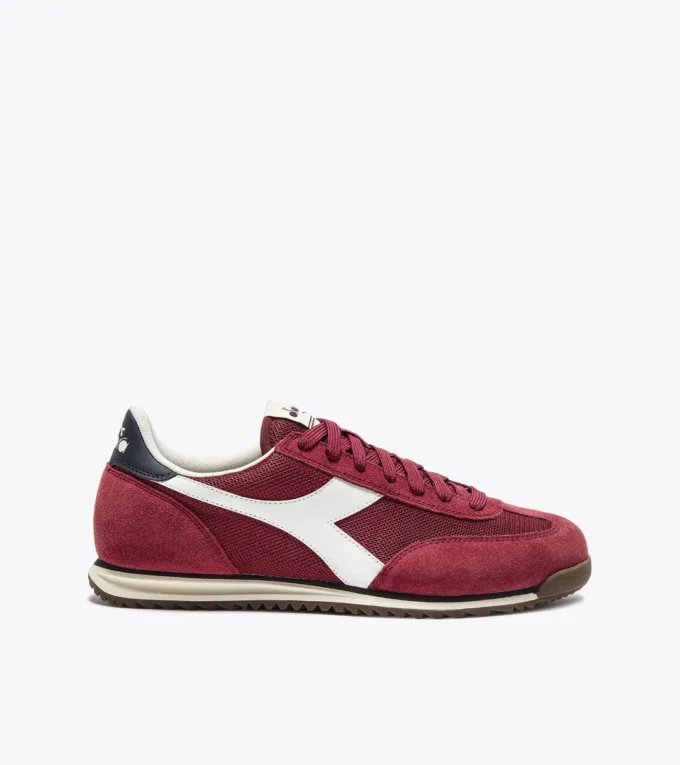 Cross Low-profile suede sneaker