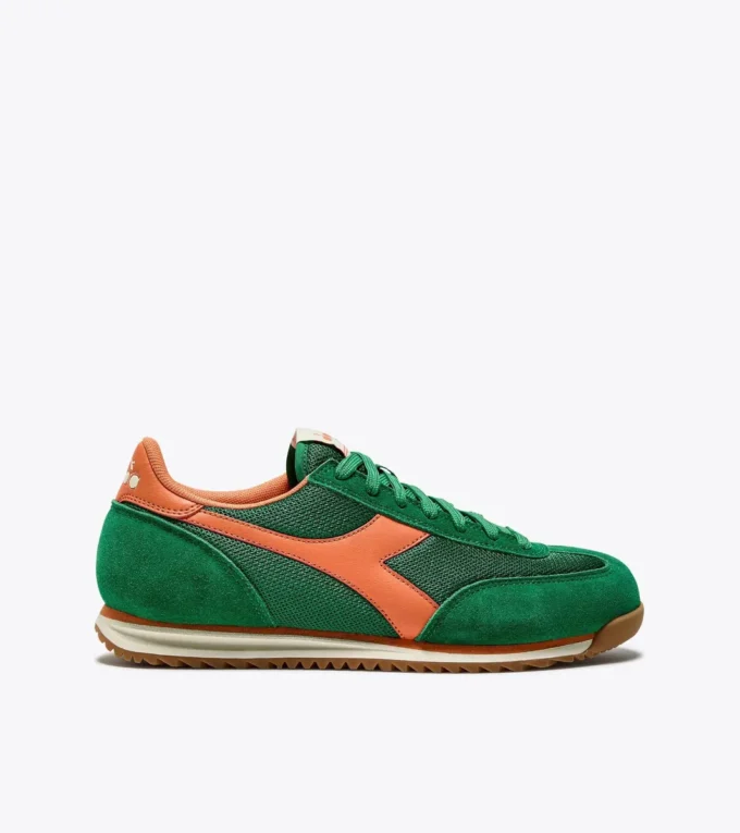 Cross Low-profile suede sneaker