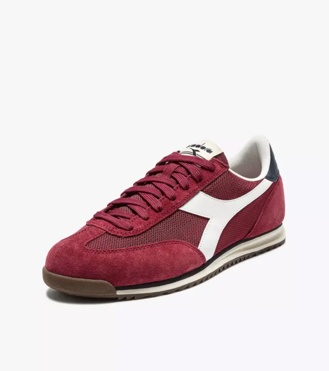 Cross Low-profile suede sneaker