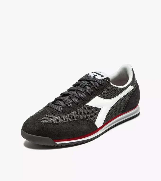 Cross Low-profile suede sneaker
