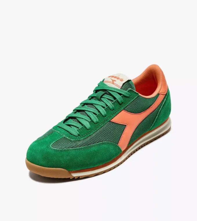 Cross Low-profile suede sneaker