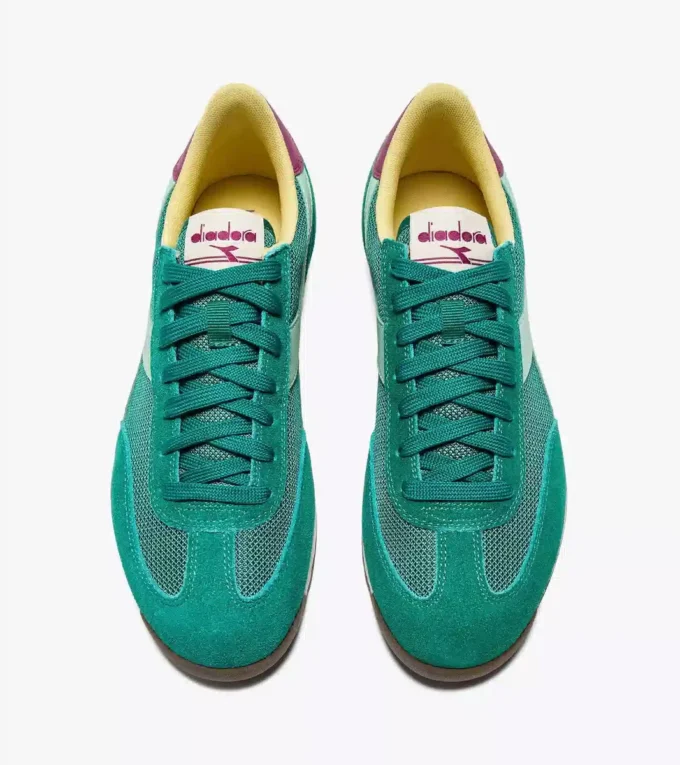 Cross Low-profile suede sneaker