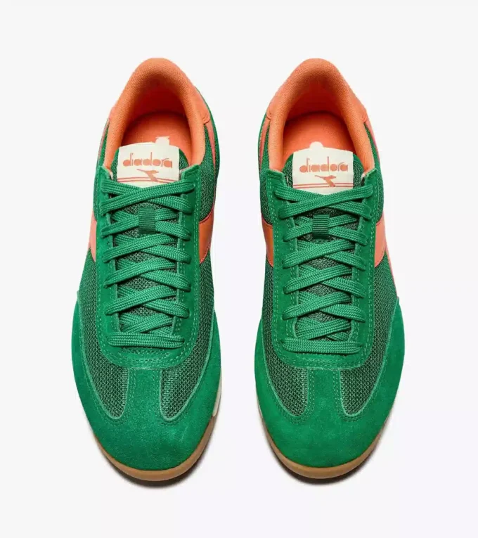 Cross Low-profile suede sneaker