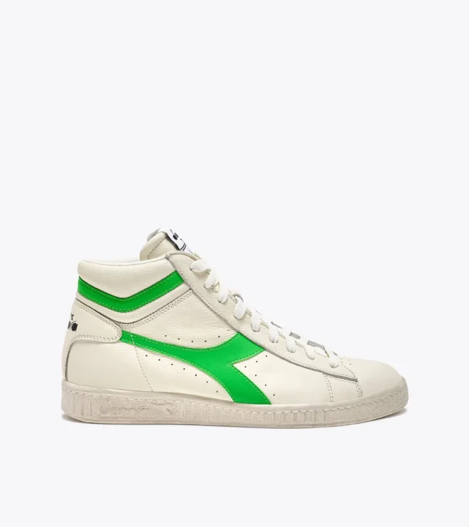 Game L High Fluo Waxed Sporty sneakers – Unisex