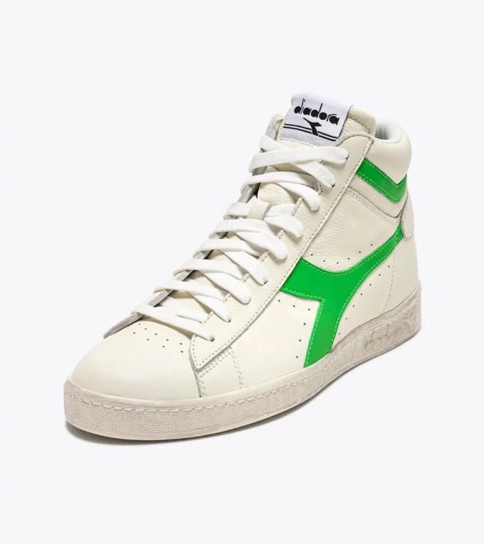 Game L High Fluo Waxed Sporty sneakers – Unisex