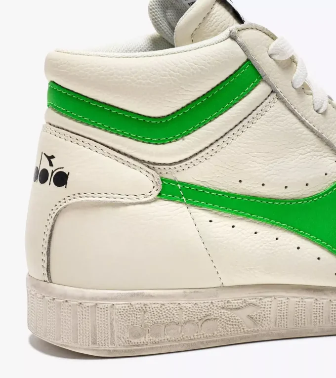 Game L High Fluo Waxed Sporty sneakers – Unisex