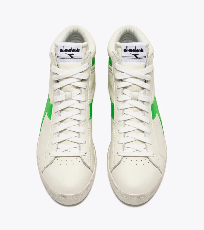 Game L High Fluo Waxed Sporty sneakers – Unisex