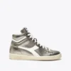 Game L High Metallic Wn Leather sports sneakers