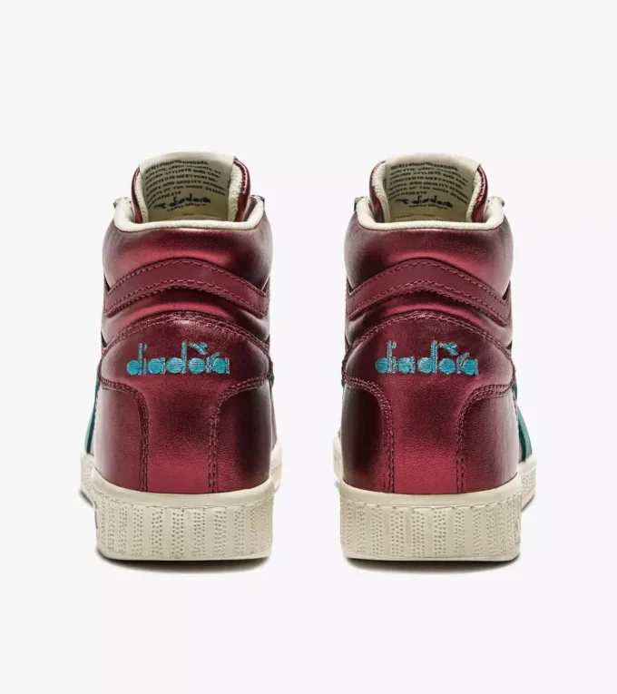 Game L High Metallic Wn Leather sports sneakers