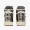 Game L High Metallic Wn Leather sports sneakers