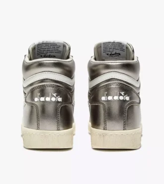 Game L High Metallic Wn Leather sports sneakers