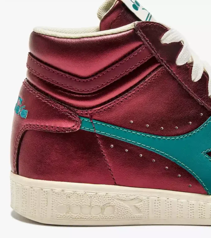 Game L High Metallic Wn Leather sports sneakers