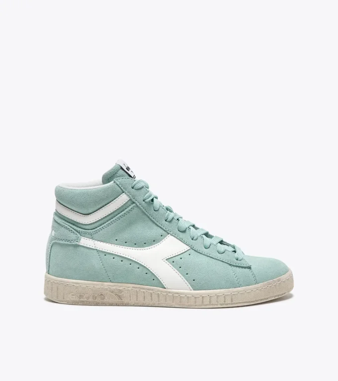 Game L High Suede Waxed Sporty sneakers