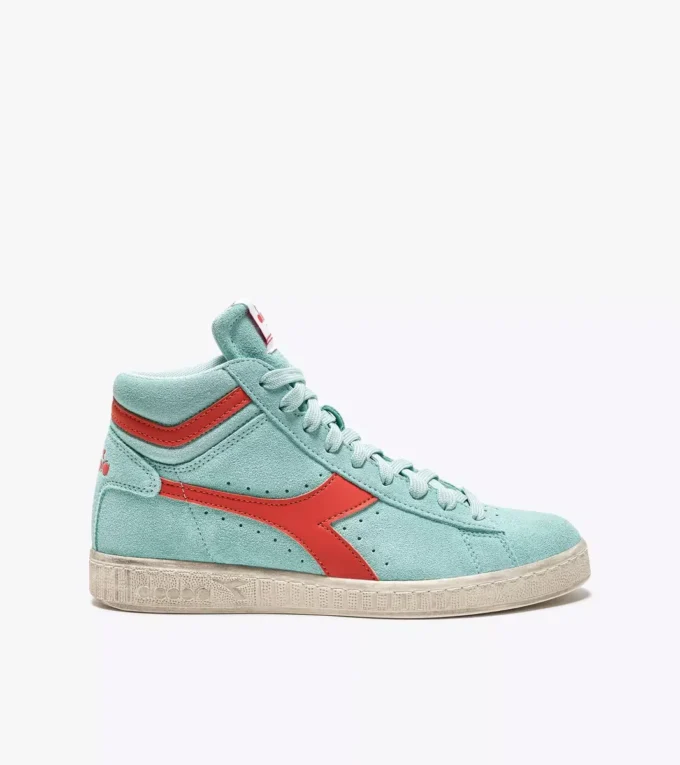 Game L High Suede Waxed Sporty sneakers