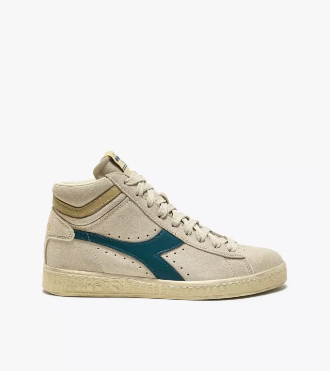Game L High Suede Waxed Sporty sneakers