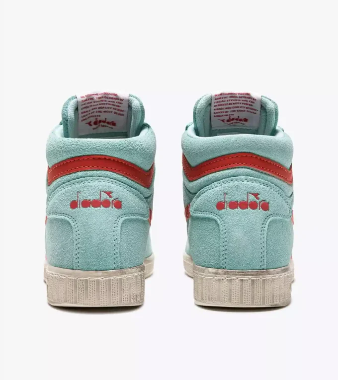 Game L High Suede Waxed Sporty sneakers